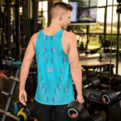 Close-up of Tribal Spirit Men's Tank Top design