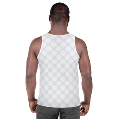 Back view of Osmic Navigator men's tank top showing design details