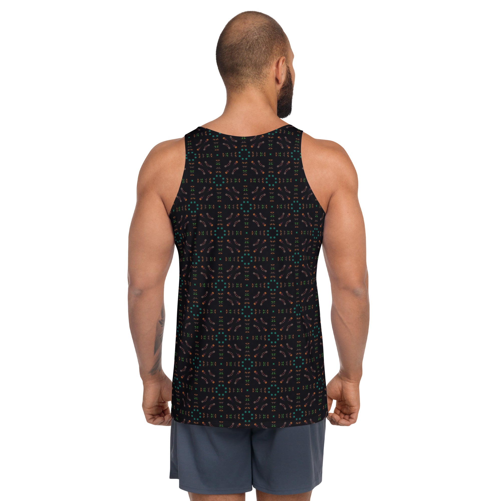 Urban Canvas Men's Tank Top styled with jeans and sneakers