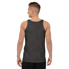 Back view of Petal Parade Men's Tank Top