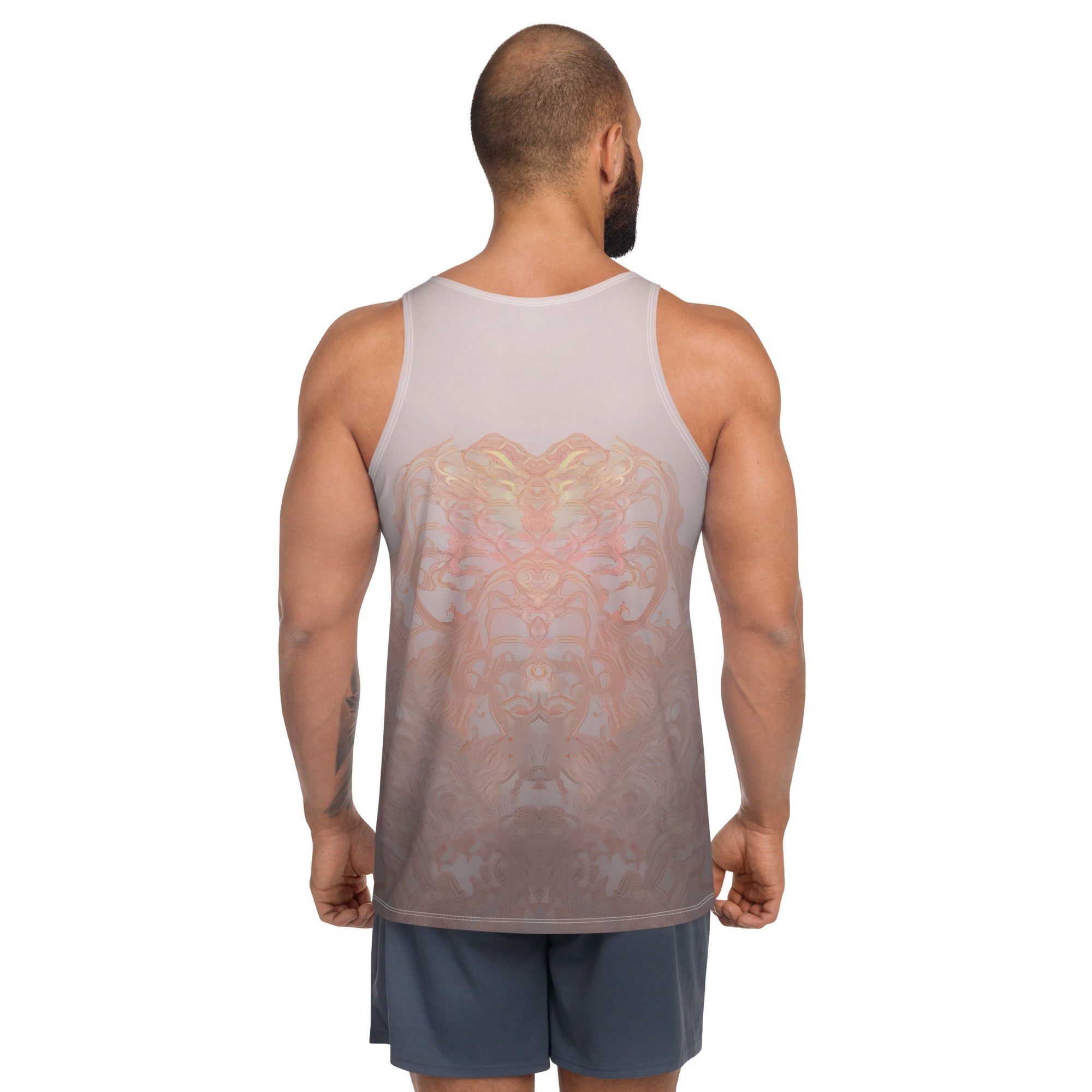 Petal Path Men's Tank Top - Lifestyle Shot