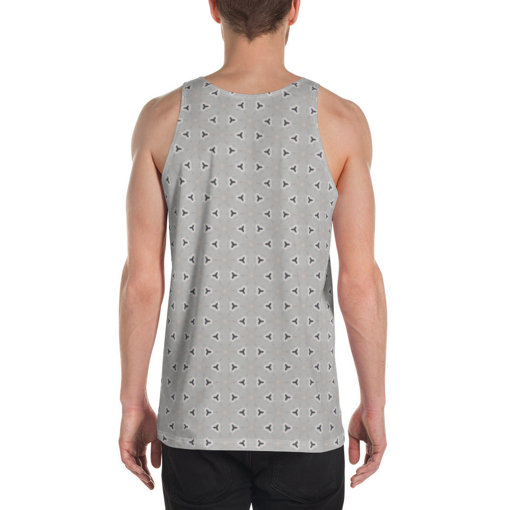 Lightweight men's tank top in action.