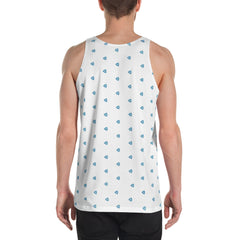 Bold Kirigami Phoenix Flight tank top for men.