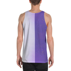 Fun and stylish Kirigami Panda Play tank top for men.