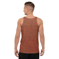 Men's summer tank top with rabbit print