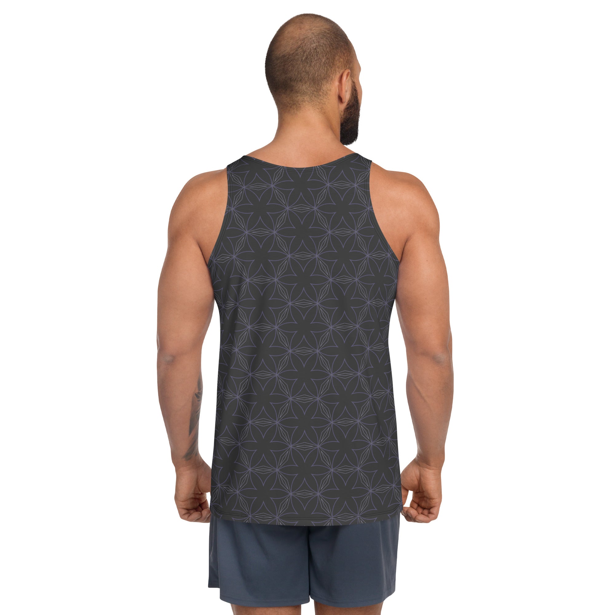 Close-up of Urban Camo print on Men's Tank Top