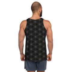 Bold Stripes design on men's tank top