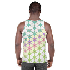 Stylish Ethereal Dreams Tank Top for men on display