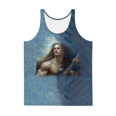 NS 869 Men's tank top styled for casual wear.