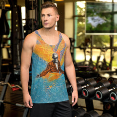 Stylish Surfing 5-21 Men's Tank Top for surf enthusiasts