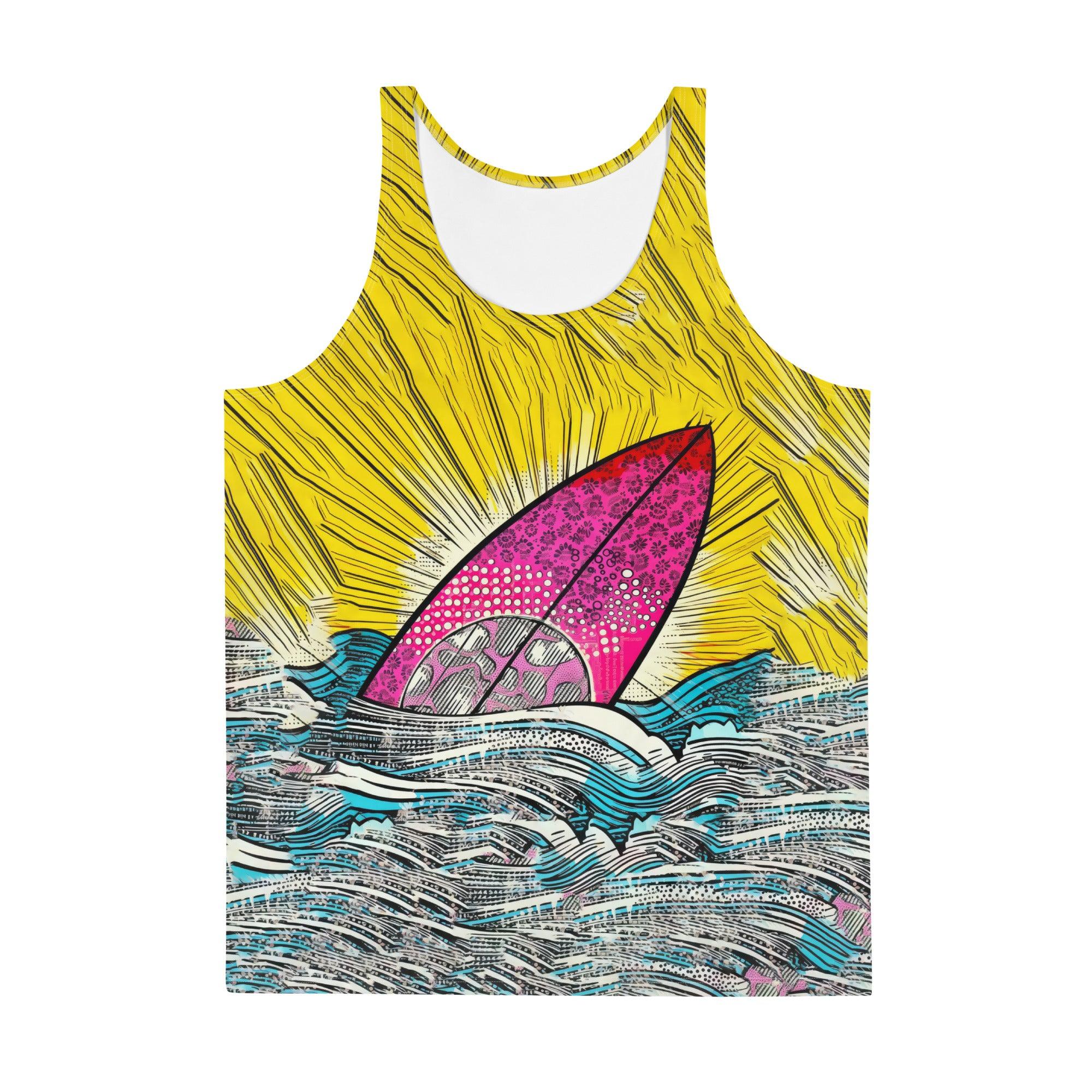 Stylish Surfing 5-32 Tank Top, perfect for catching waves or relaxing