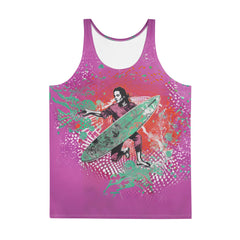 Fashion-forward Surfing 5-10 Tank Top, perfect for surfers seeking style