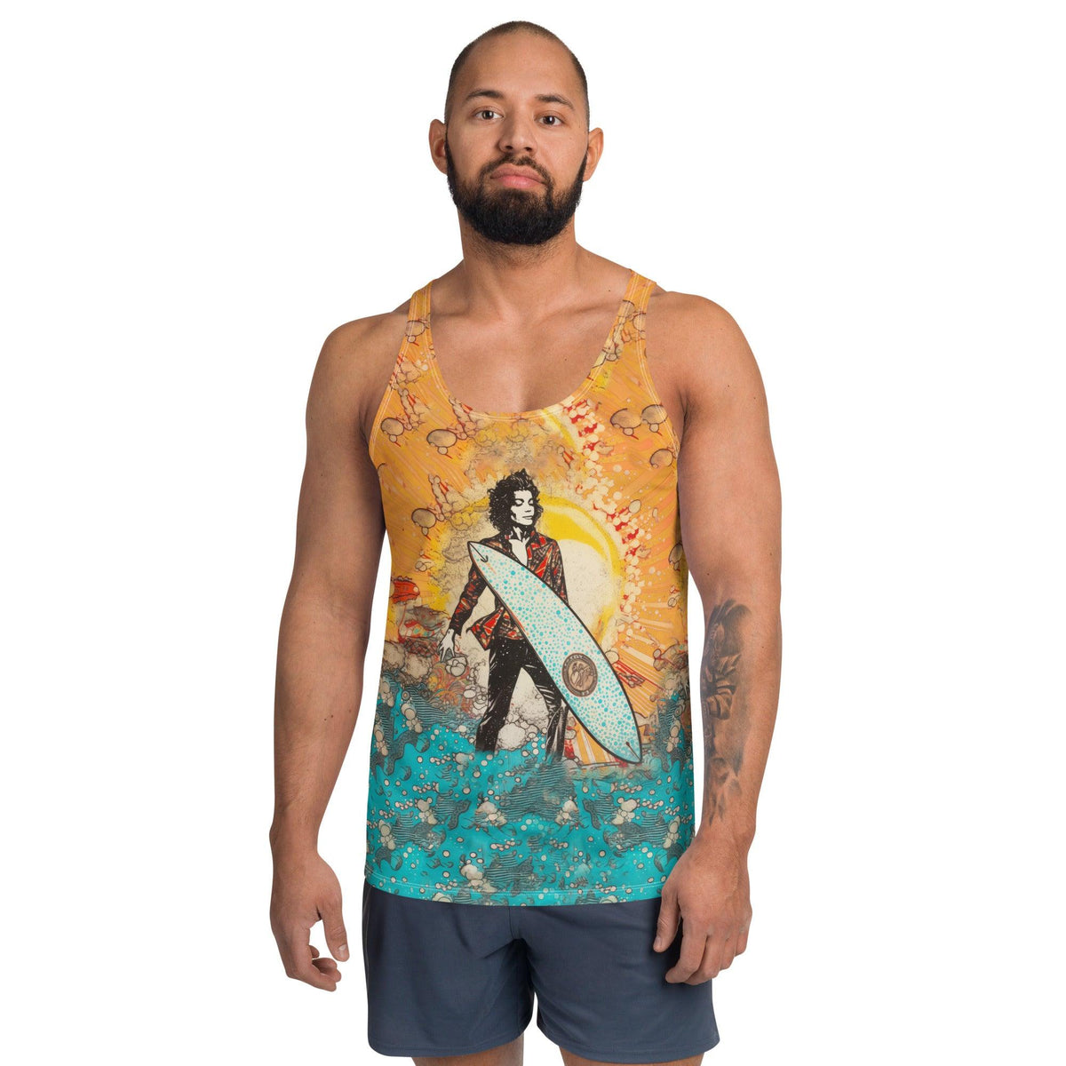 Stylish Surfing 5-09 Men's Tank Top for beach and surf lovers