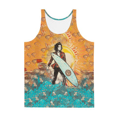 Trendy design Surfing 5-09 Tank Top, perfect for surfers and beachgoers