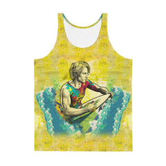 Stylish and durable SurArt 1 33 Men's Tank, ideal for those who live for the waves and art.