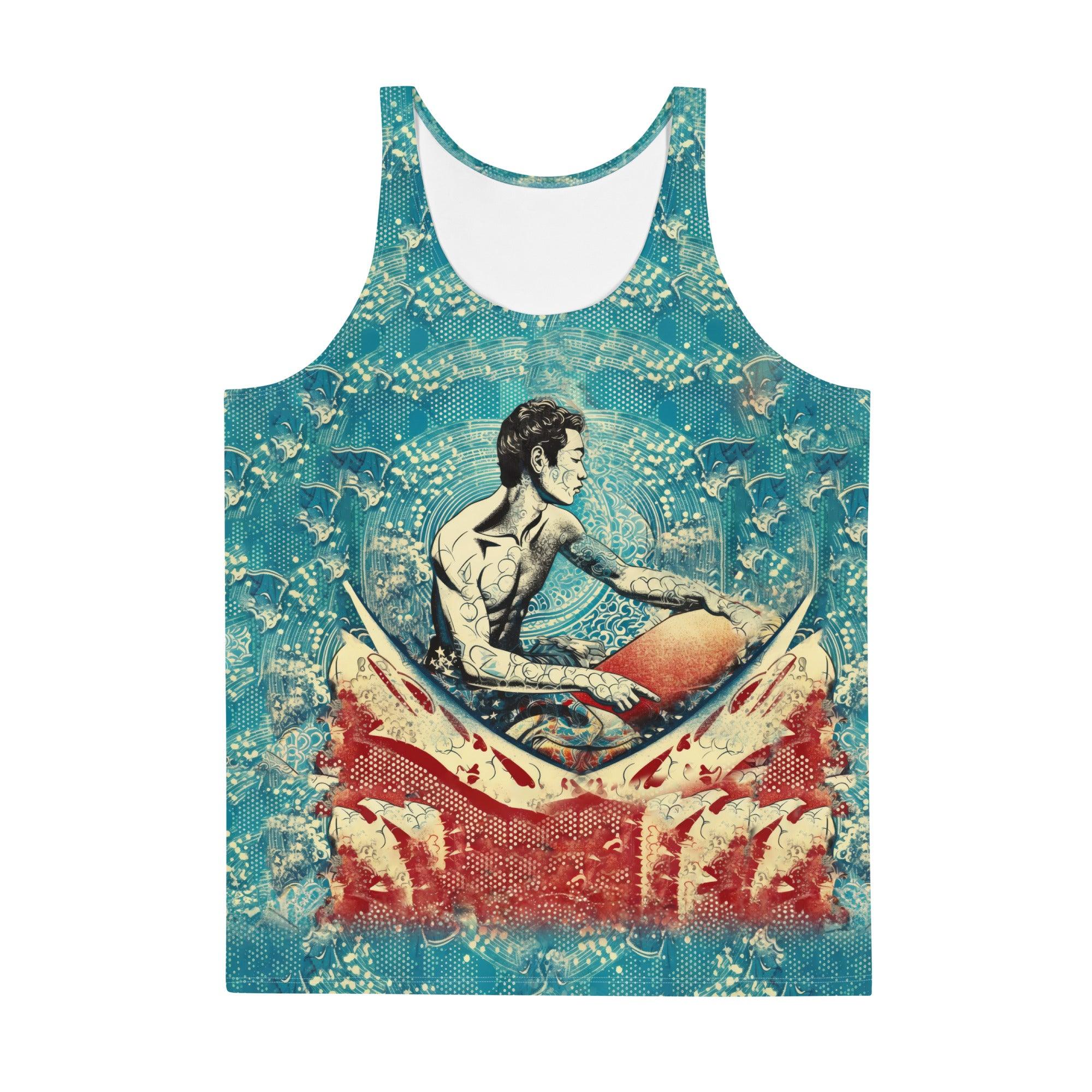 Premium quality SurArt 1 37 Men's Tank, designed for comfort and durability with a touch of artistic expression.