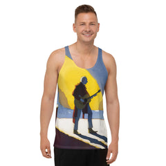 Stylish and comfortable SurArt 119 Men's Tank, perfect for the beach or casual outings.