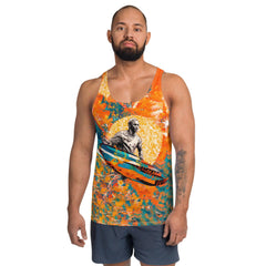 Surf Life All-Over Print Men's Tank Top Catch The Swell In Style - Beyond T-shirts