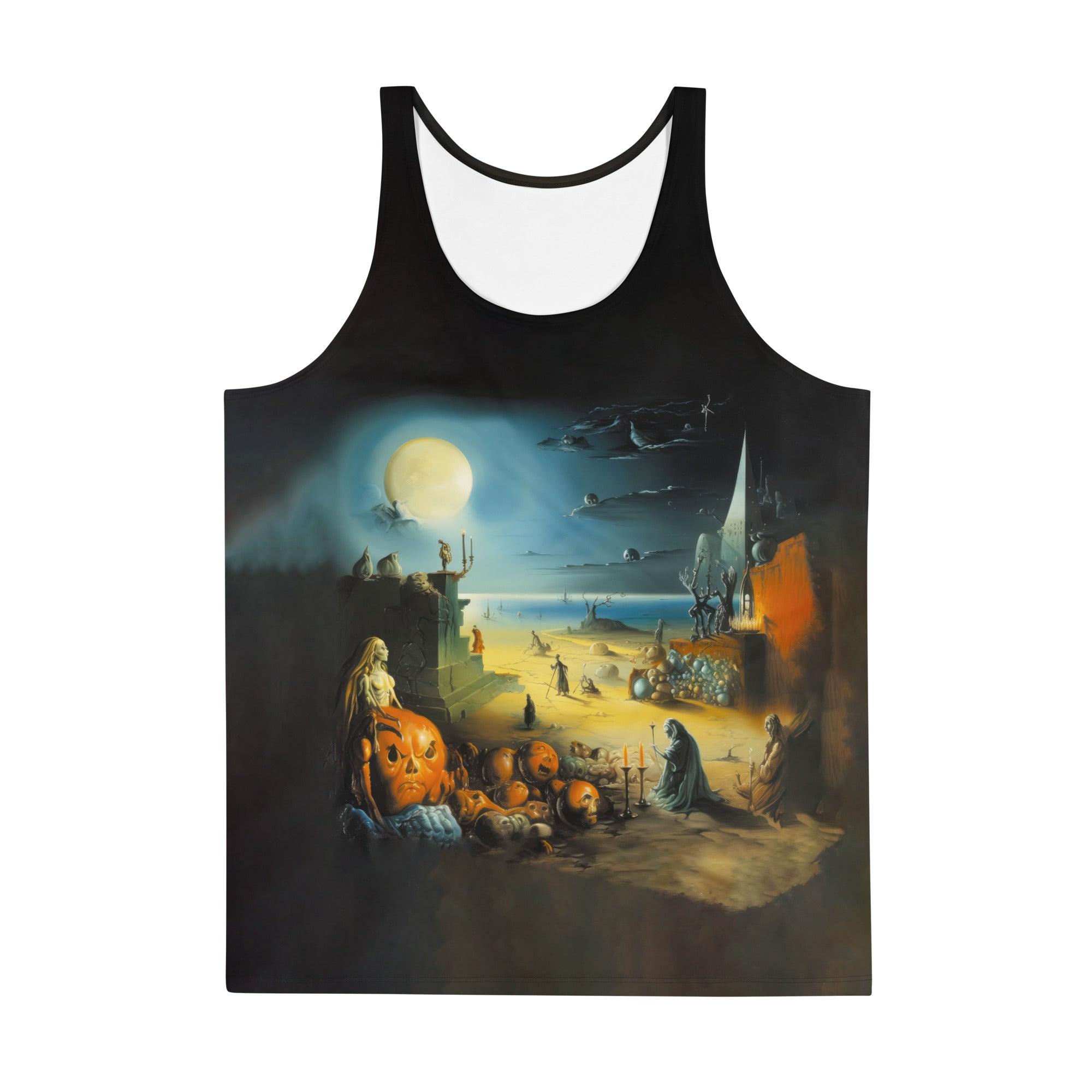 Haunted Night Sky Men's Tank Top - Beyond T-shirts