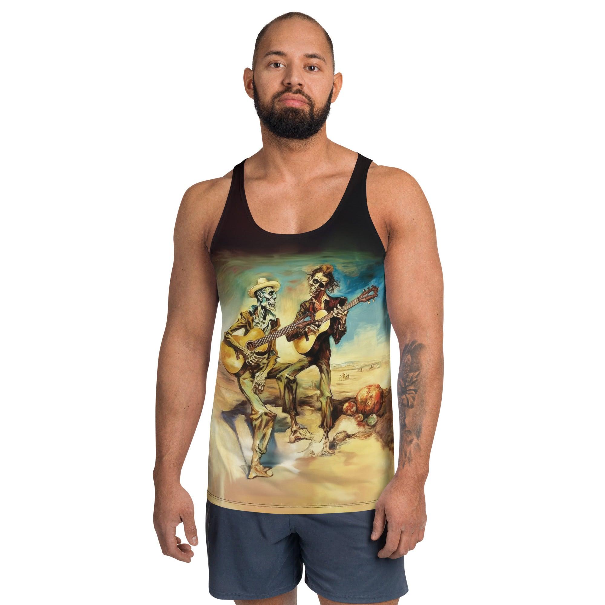 Moonlit Mansion Men's Tank Top - Beyond T-shirts