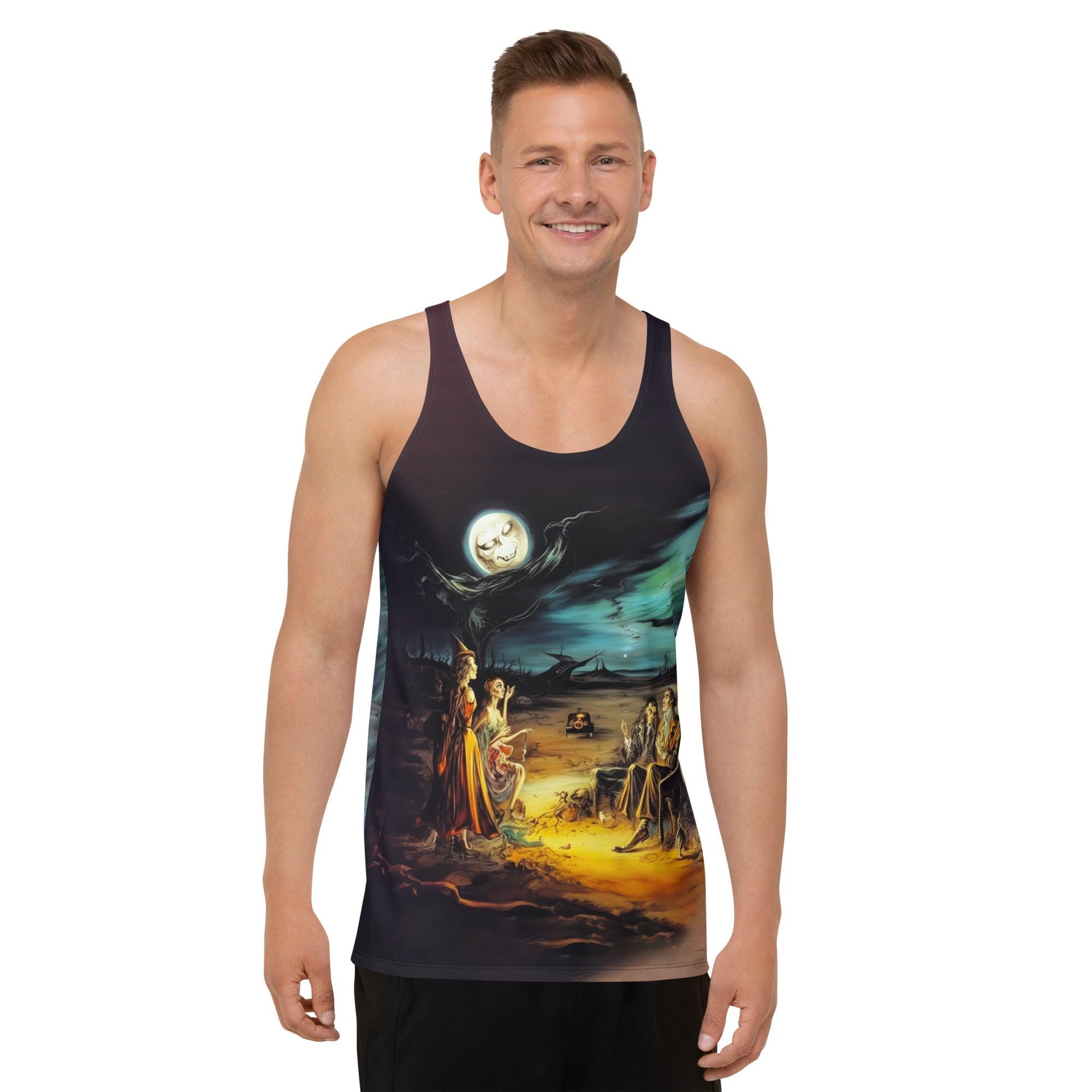 Eerie Elegance Men's Tank Top - Beyond T-shirts