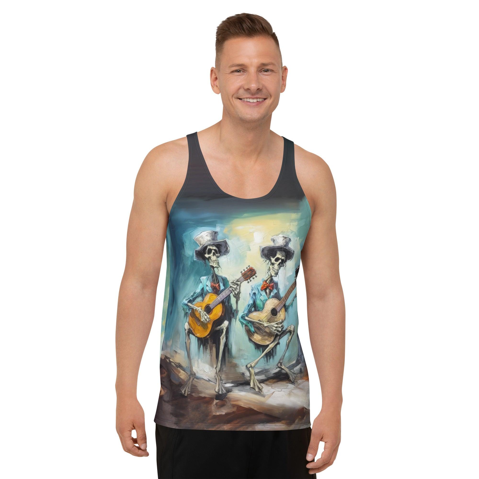 Moonlit Shadows Men's Tank Top - Beyond T-shirts