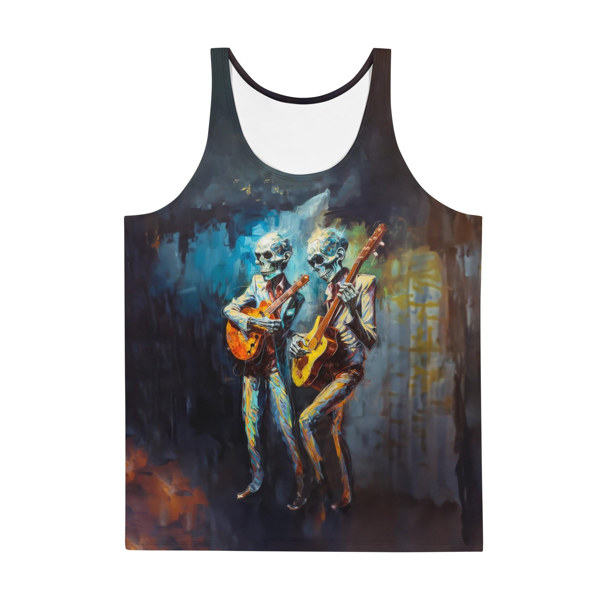 Shadowed Moonrise Men's Tank Top - Beyond T-shirts