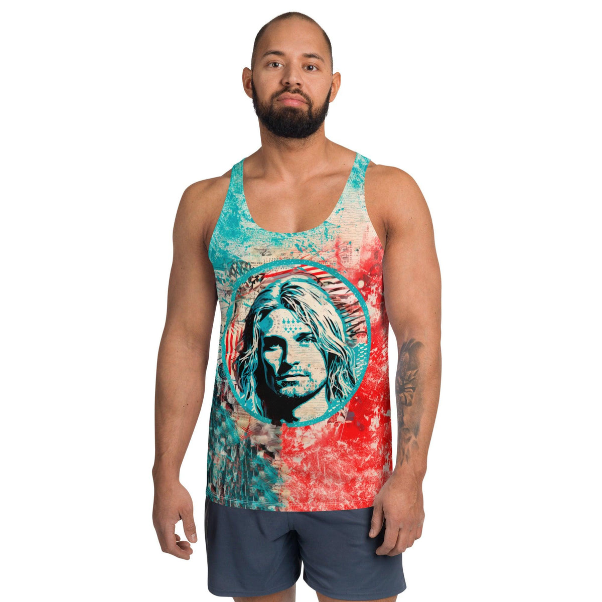 Coastal Surf Break All-Over Print Tank Top - Beyond T-shirts