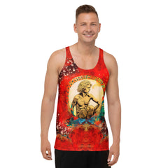 Tropical Wave Rider All-Over Print Tank Tee - Beyond T-shirts