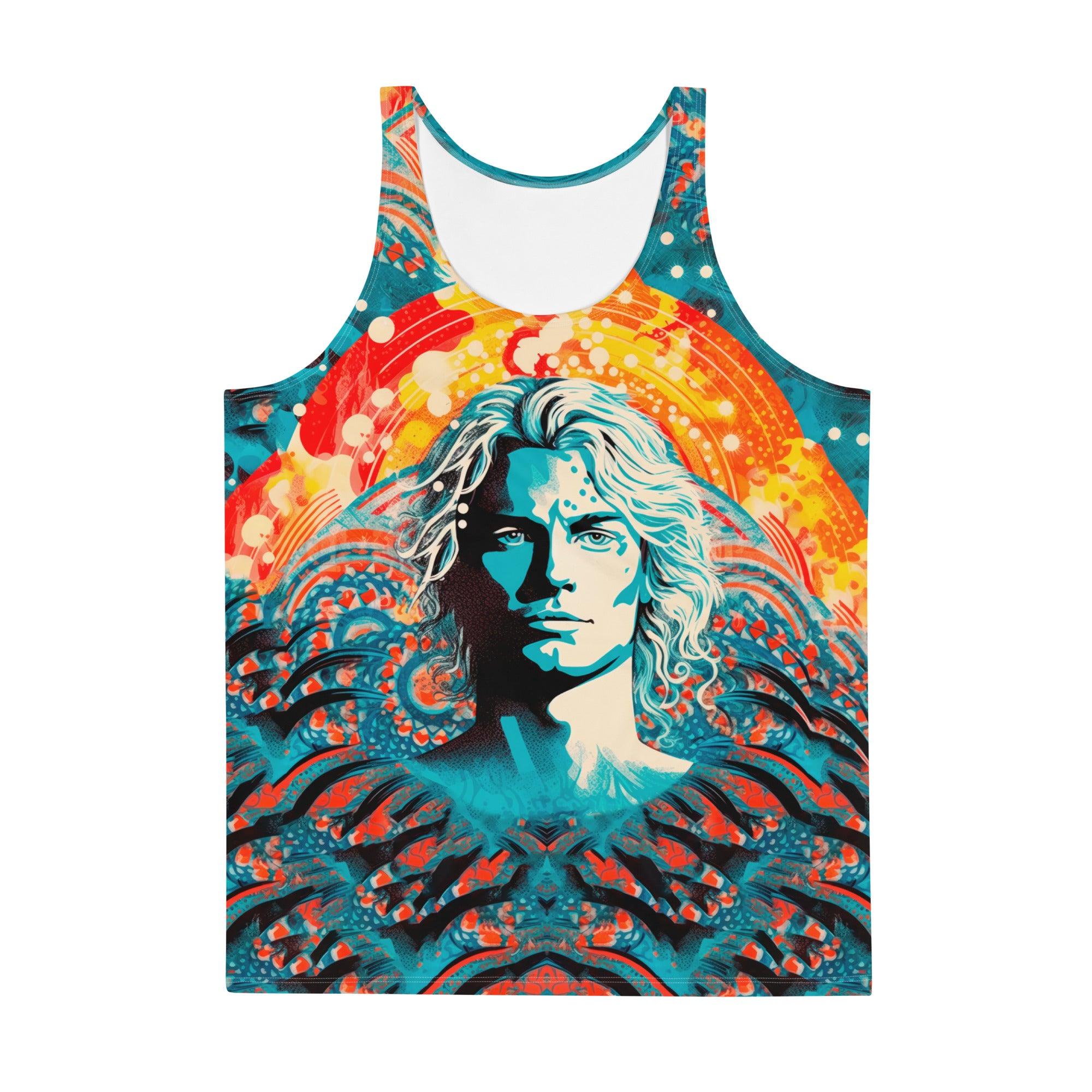 Seaside Surf Escape All-Over Print Tank Top - Beyond T-shirts