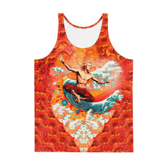 Sunset Surf Magic All-Over Print Tank Tee - Beyond T-shirts