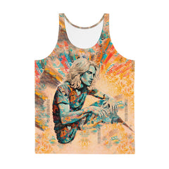 Surf Solitude All-Over Print Tank Top - Beyond T-shirts