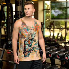 Surf Solitude All-Over Print Tank Top - Beyond T-shirts