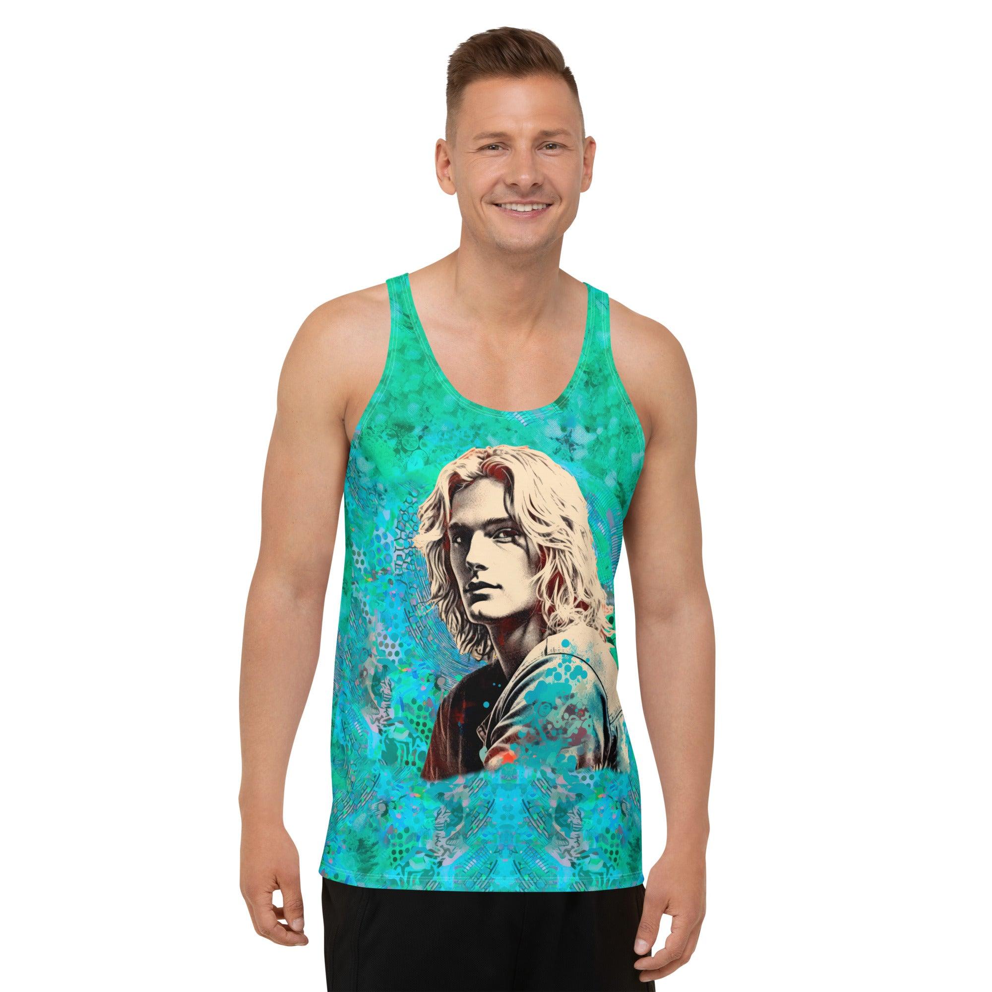 Oceanic Splendor All-Over Print Tank Tee - Beyond T-shirts