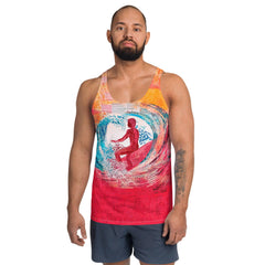 Coastal Reflections Men's All-Over Print Tank Top - Beyond T-shirts