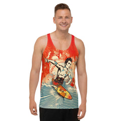 Surf's Up Tank Top For Men - Beyond T-shirts