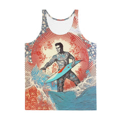 Wave Rider's Dream Men's Tank Top - Beyond T-shirts