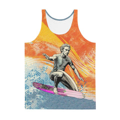 Surf King Tank Top For Men - Beyond T-shirts