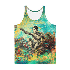 Surfing Serenity Men's Tank Top - Beyond T-shirts