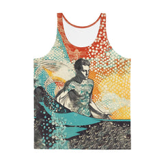 Surf Symphony Tank Top For Men - Beyond T-shirts