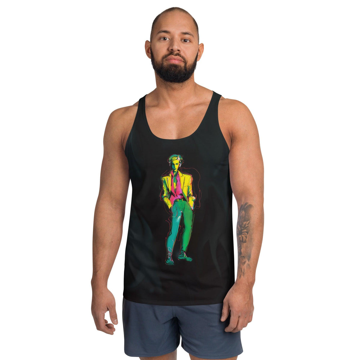 Galaxy Explorer All-Over Print Men's Tank Top - Beyond T-shirts