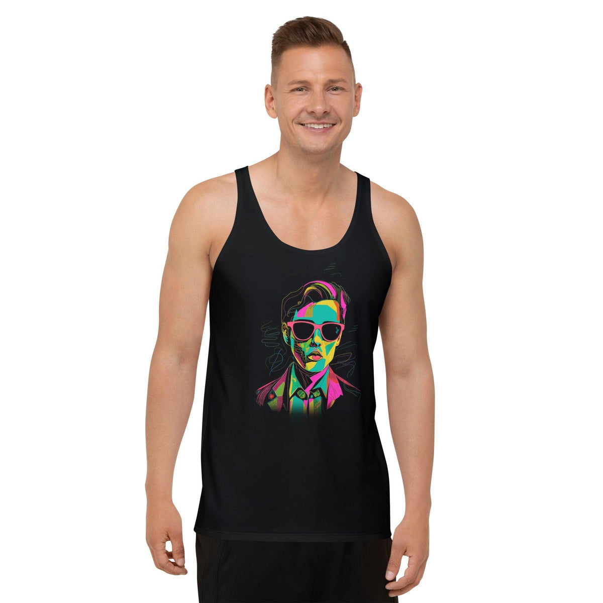 Desert Mirage All-Over Print Men's Tank Top - Beyond T-shirts