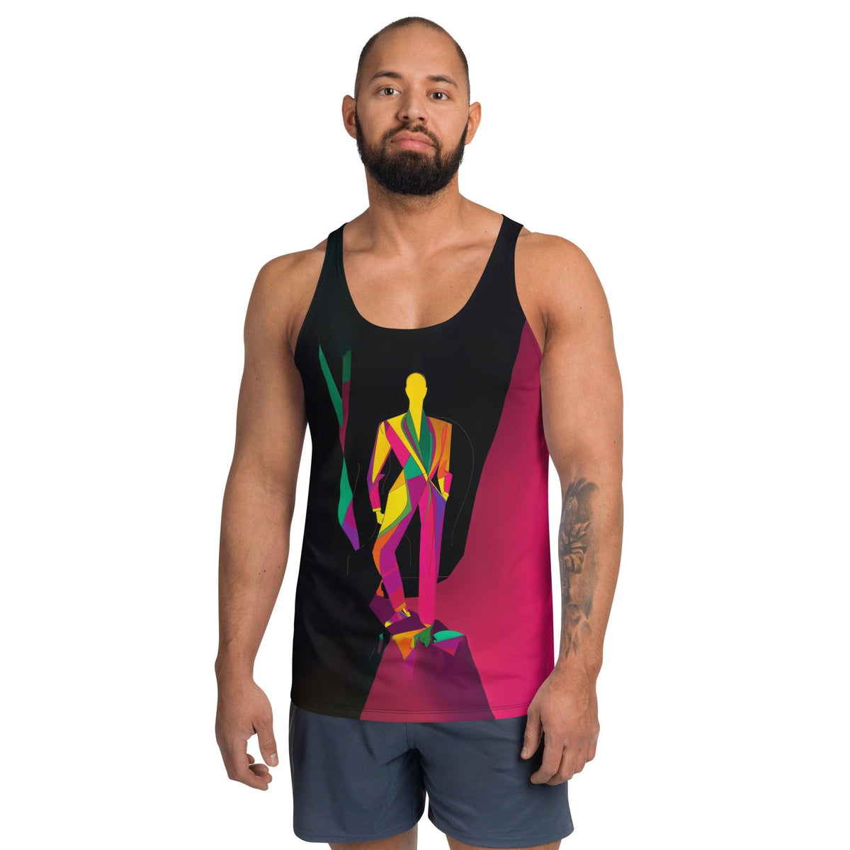 Bohemian Vibe All-Over Print Men's Tank Top - Beyond T-shirts