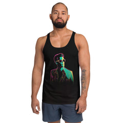 Retro Vibes All-Over Print Men's Tank Top - Beyond T-shirts