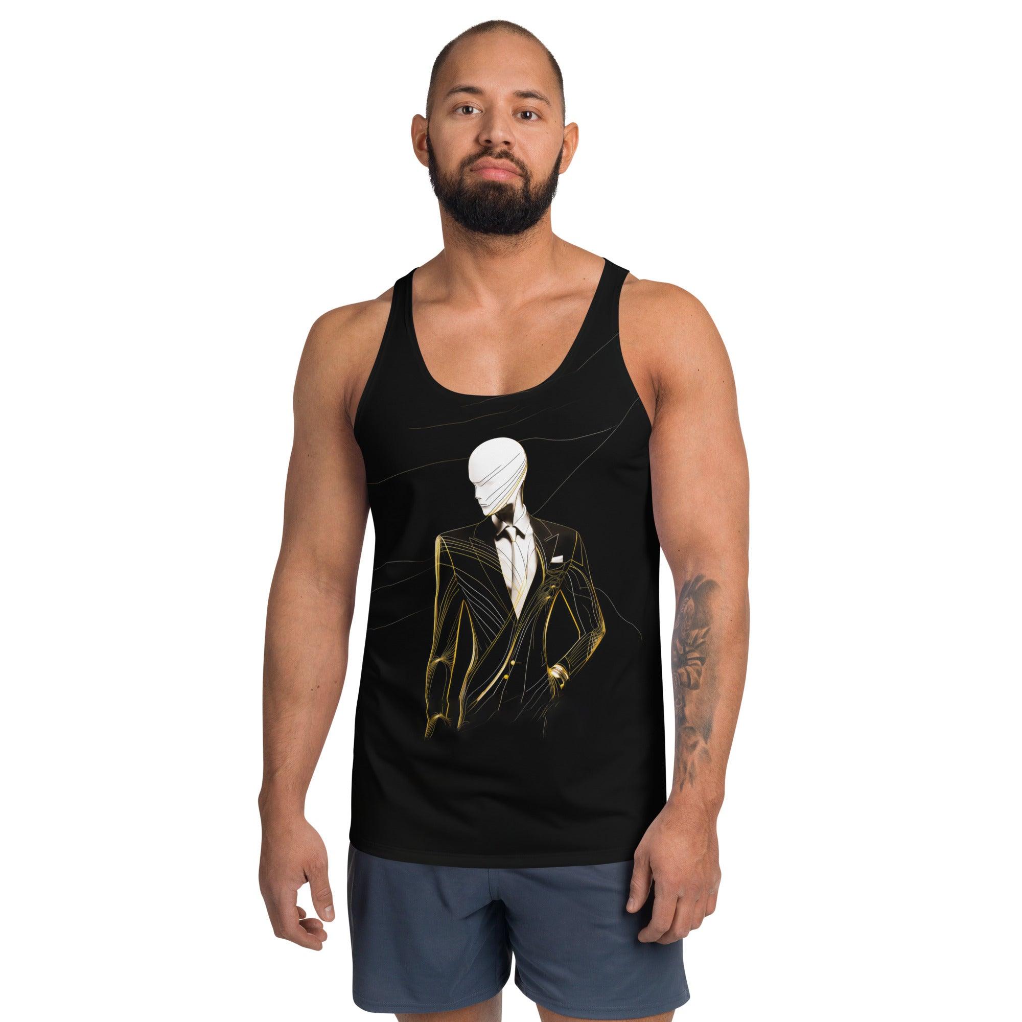 Urban Camouflage All-Over Print Men's Tank Top - Beyond T-shirts