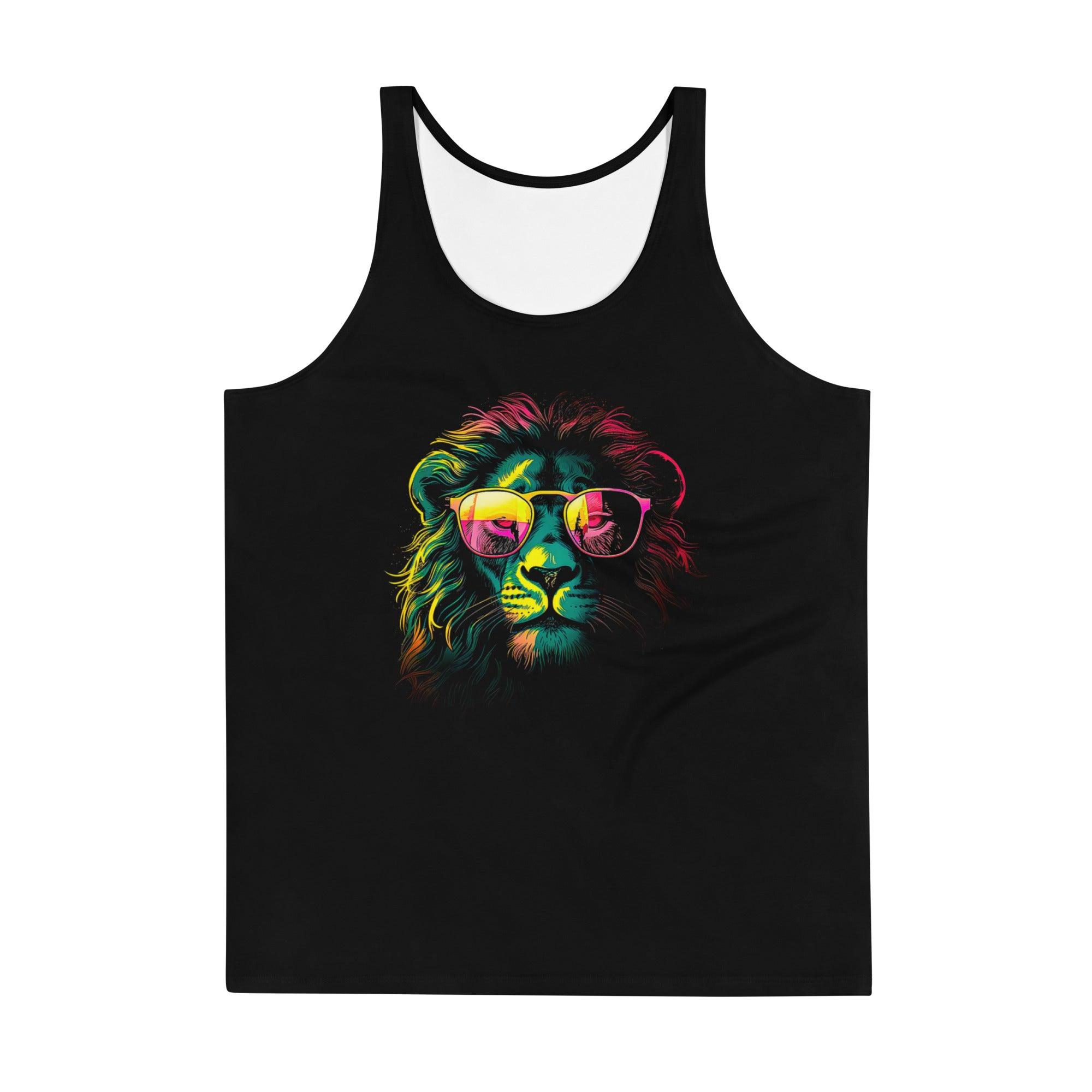 Majestic Lion All-Over Print Men's Tank Top - Beyond T-shirts