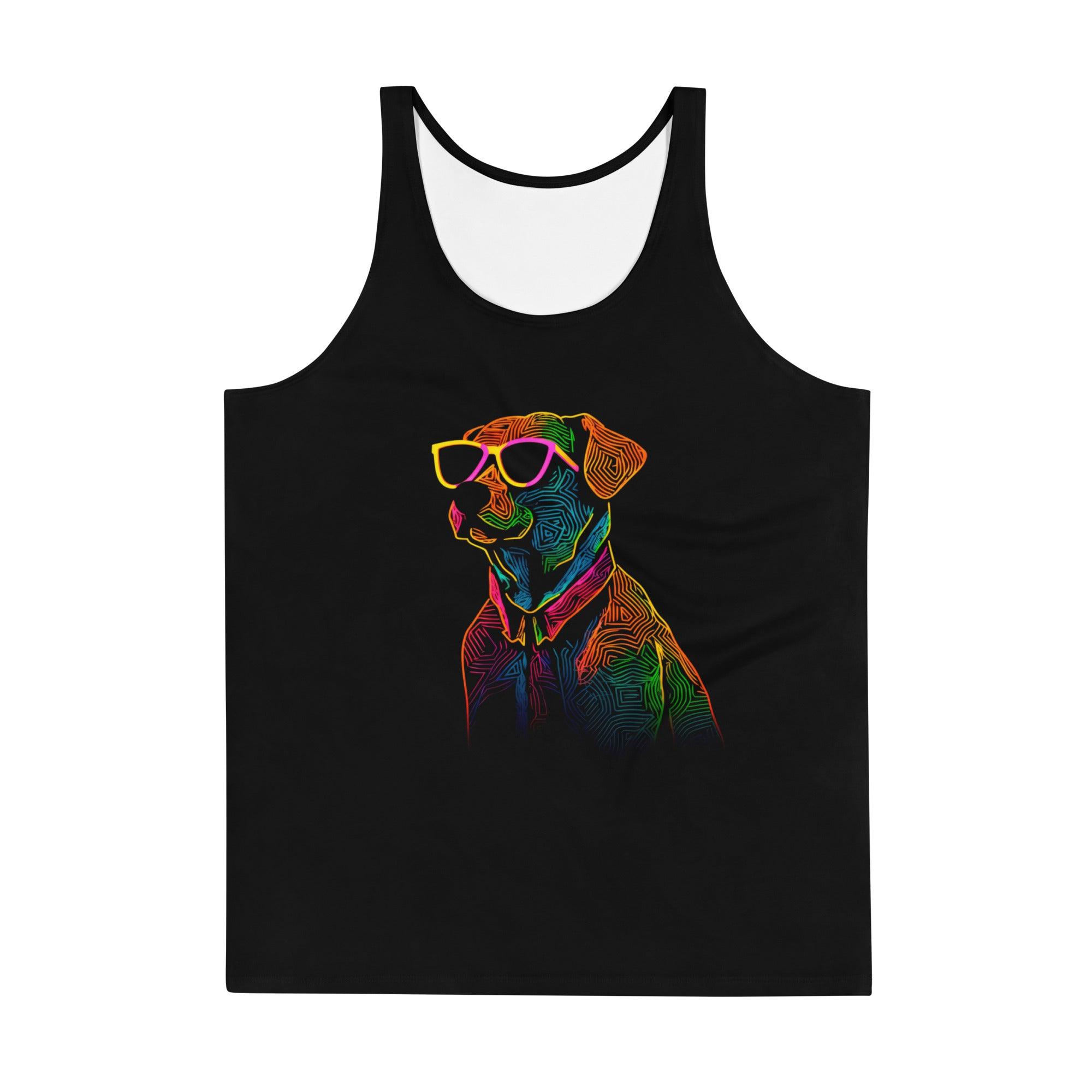 Playful Puppies All-Over Print Men's Tank Top - Beyond T-shirts