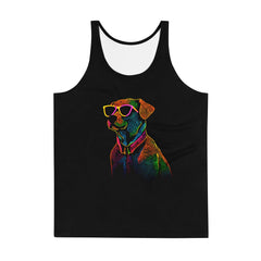 Playful Puppies All-Over Print Men's Tank Top - Beyond T-shirts