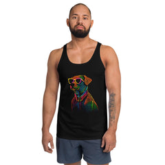 Playful Puppies All-Over Print Men's Tank Top - Beyond T-shirts