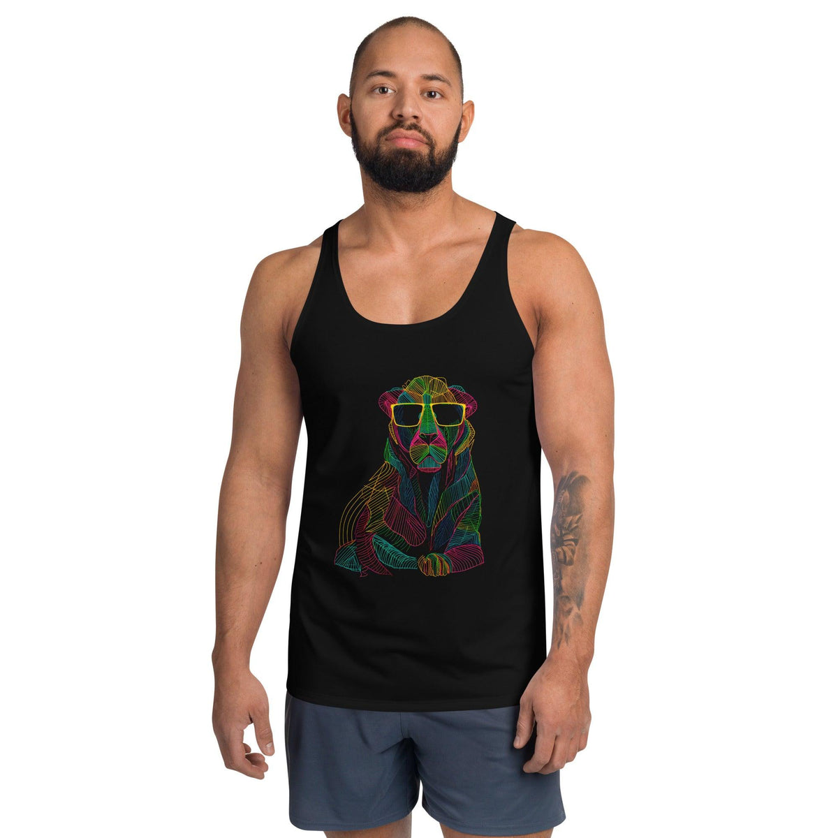 Regal Lions All-Over Print Men's Tank Top - Beyond T-shirts